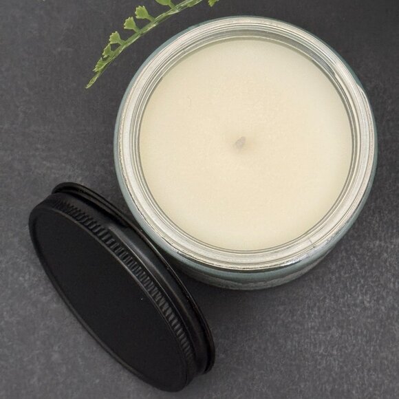 BBW Ocean Driftwood White Barn Bath & Body Works Mason Jar Single Wick Candle - Picture 6 of 10